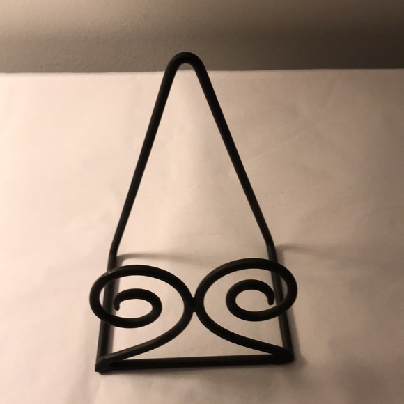 Bella Casa Ceramic platter hen&rooster green border black/white checked squares - Picture 5 of 5